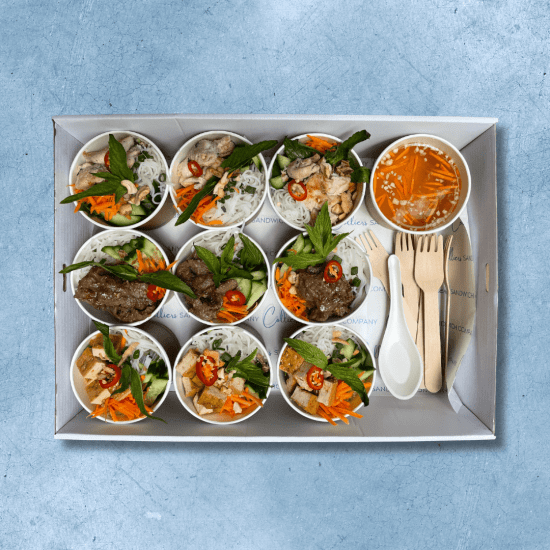 Vietnamese Noodle Salad Cup Platter