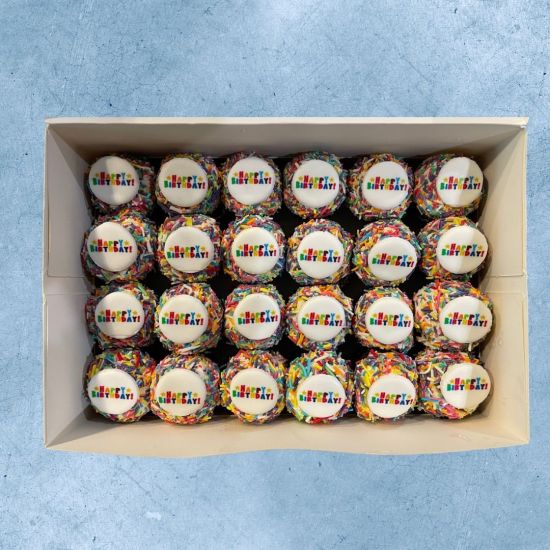 Mini Birthday Cupcakes