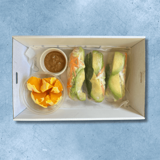 Rice Paper Rolls Lunch Box (Vegan)