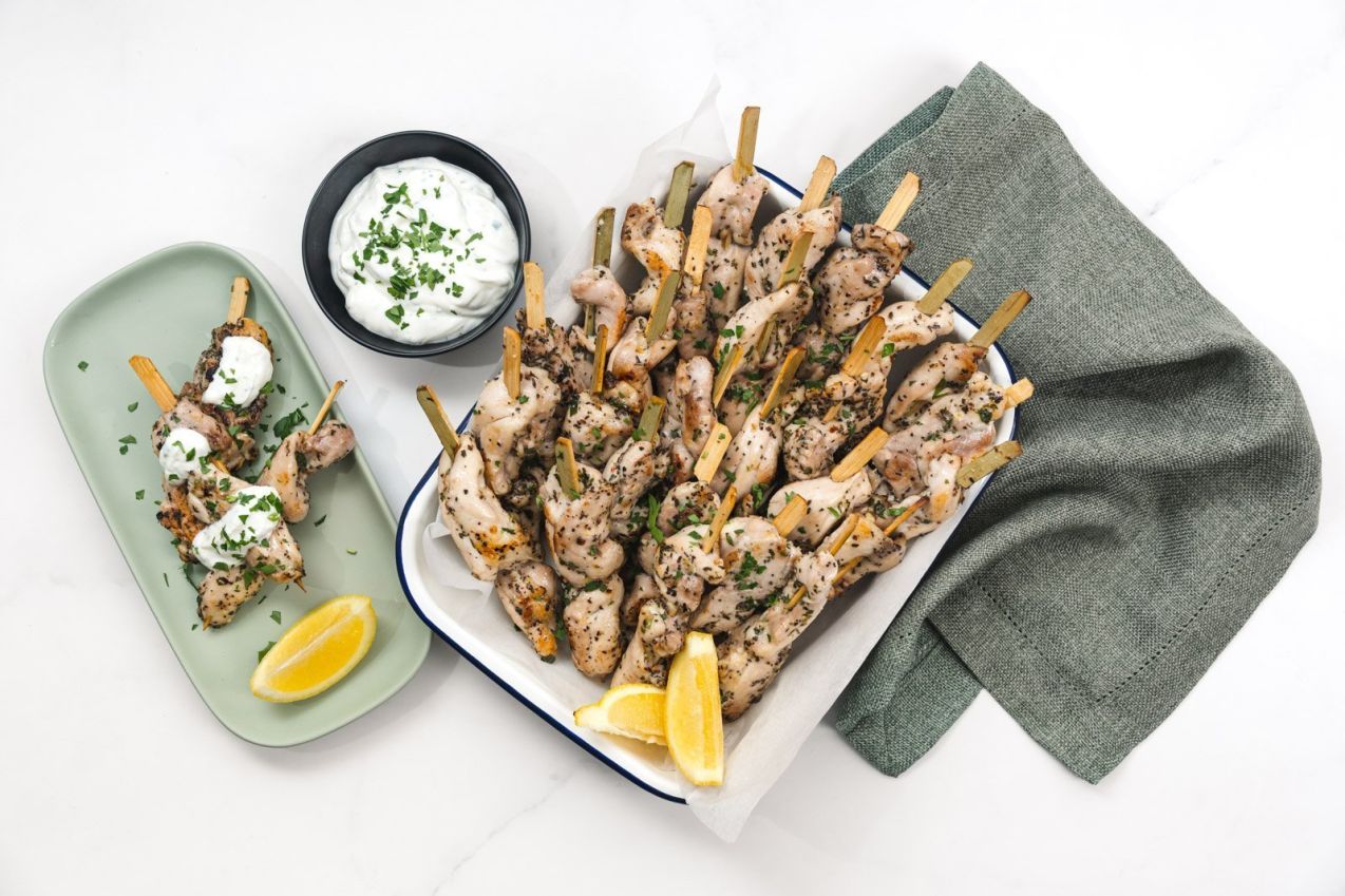 Mediterranean Chicken Skewers