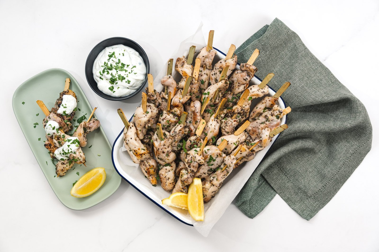 Mediterranean Chicken Skewers