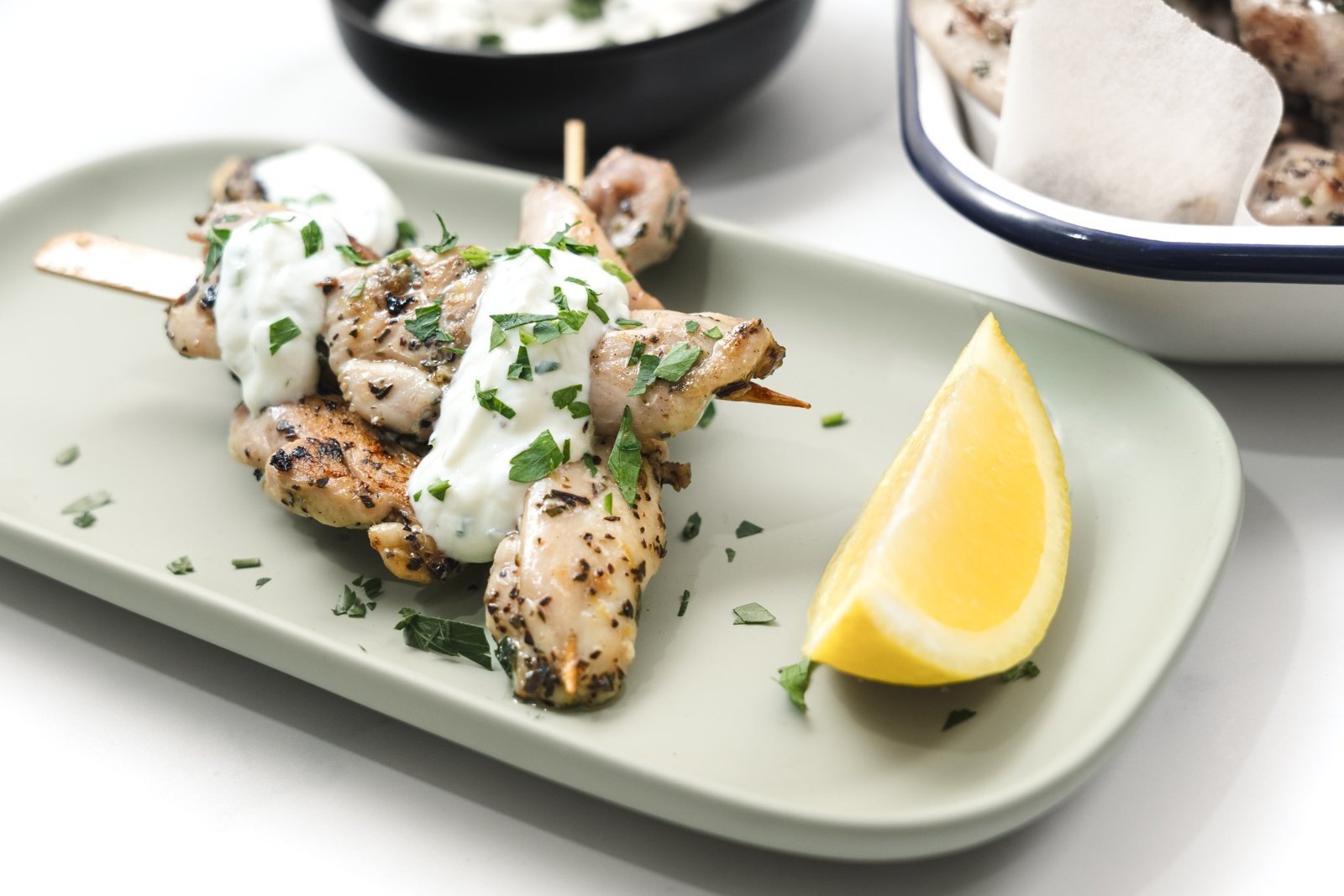 Mediterranean Chicken Skewers