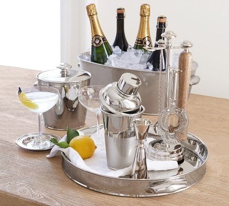 Bar Equipment - Drink Trays, Ice Tubes, Wine Display Buckets 