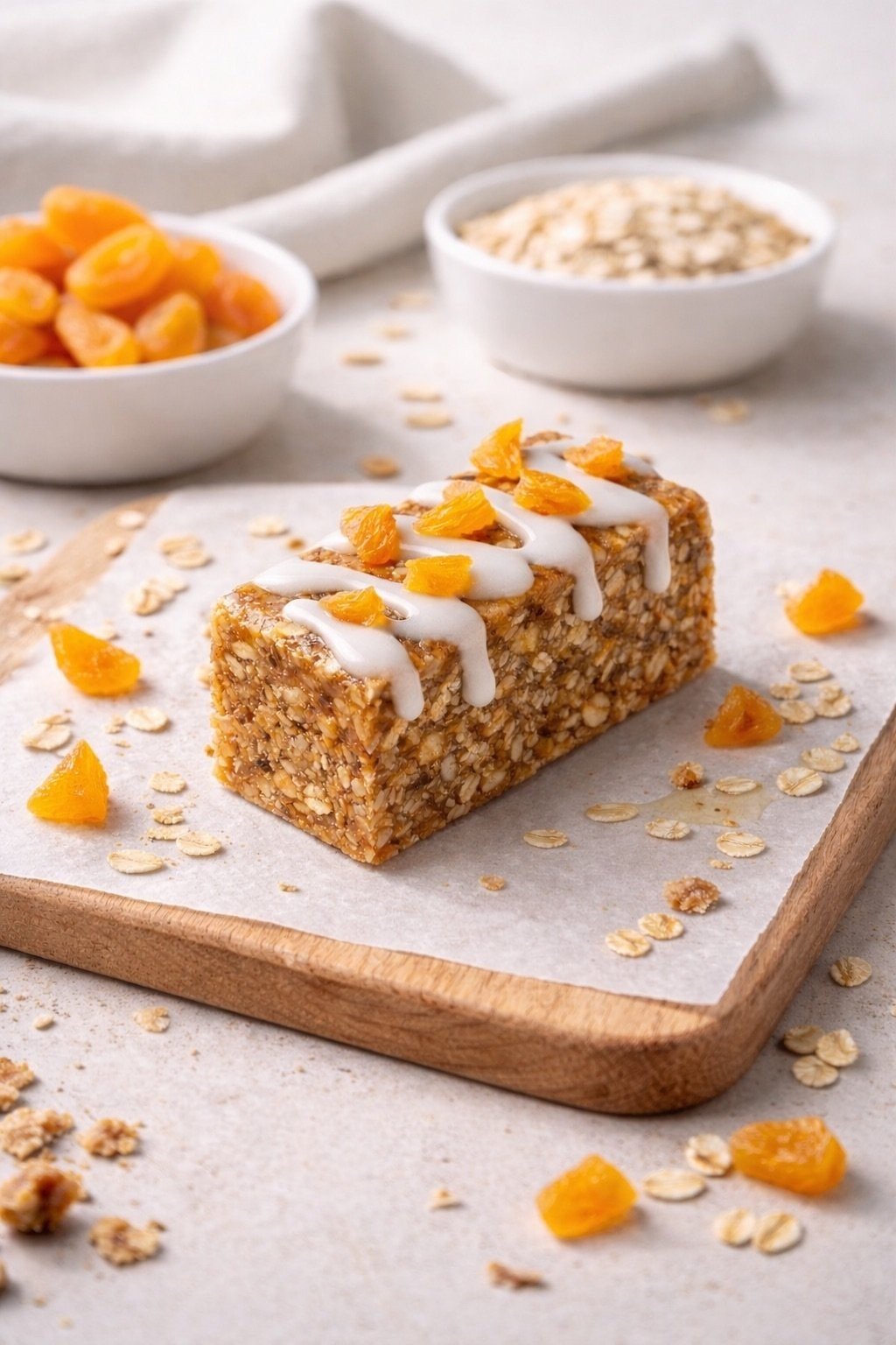 Apricot Muesli Slice 