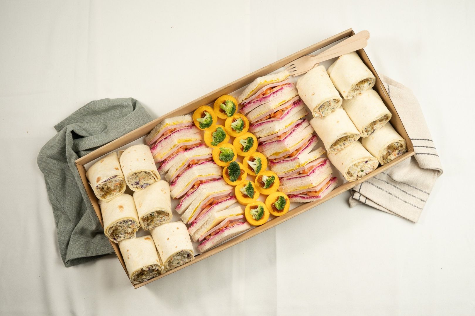 Express Points, Wraps and Frittata Bites Box 2 / Feeds 8 - 10