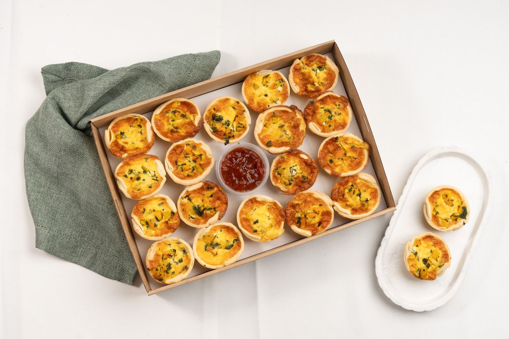 Truffled Mushroom & Three Cheese Quiche