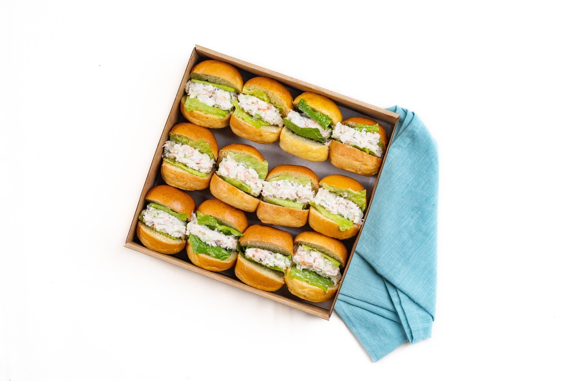 Prawn Roll with Celery, Red Onion, Cos Lettuce & Kewpie Mayo