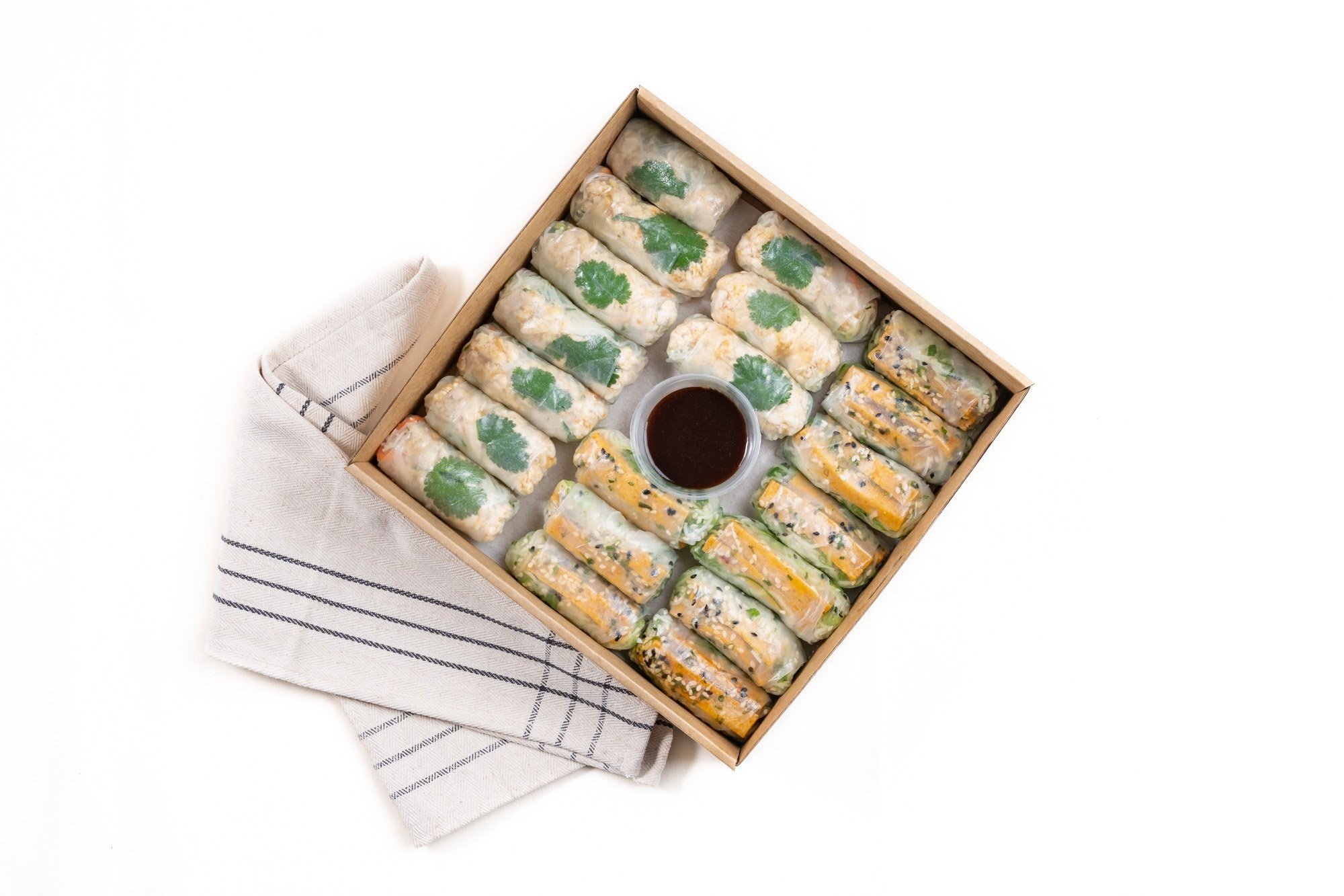 Gluten Free Mixed Rice Paper Rolls Box / Feeds 8 - 10