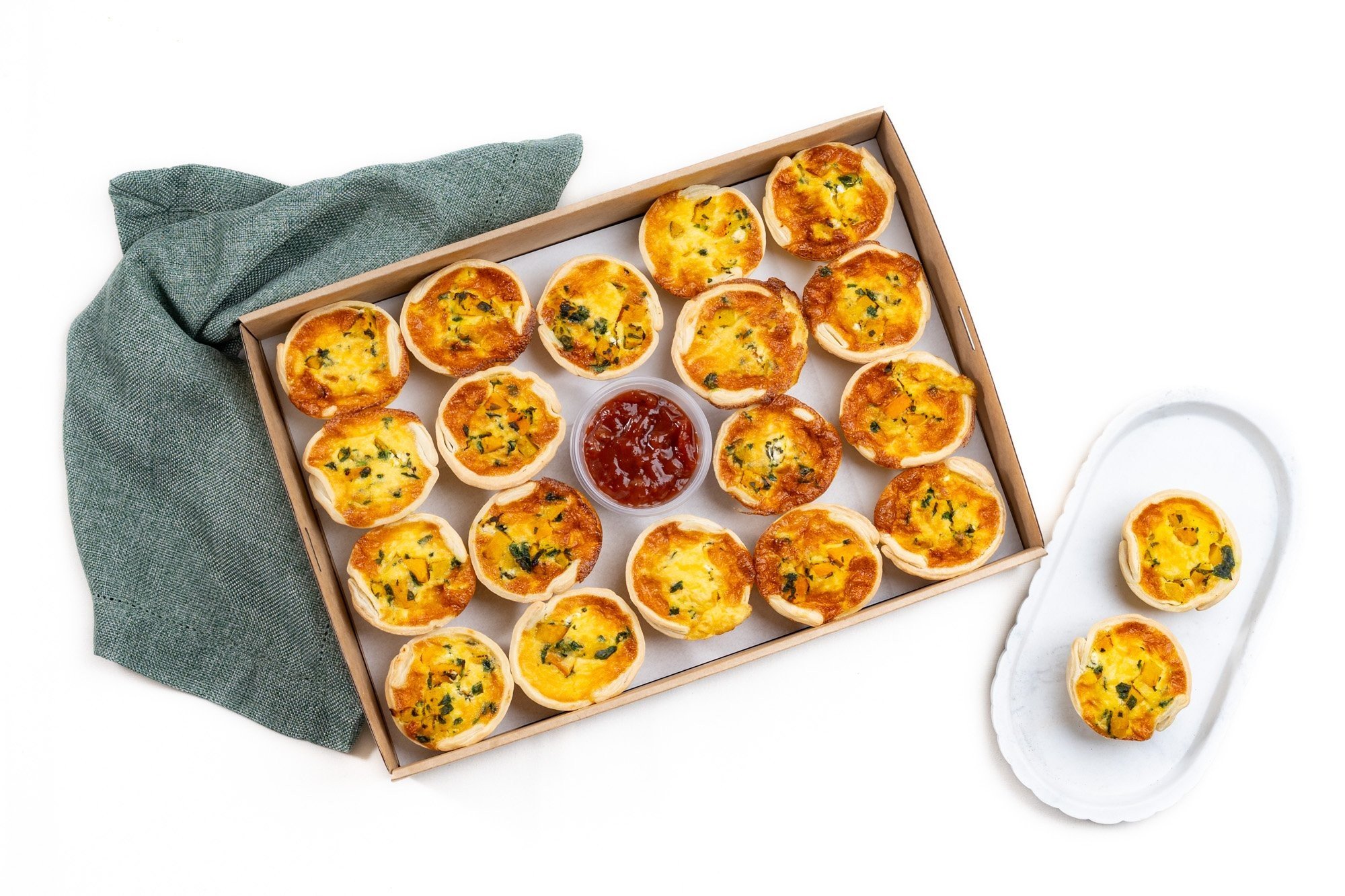 Truffled Mushroom & Three Cheese Quiche
