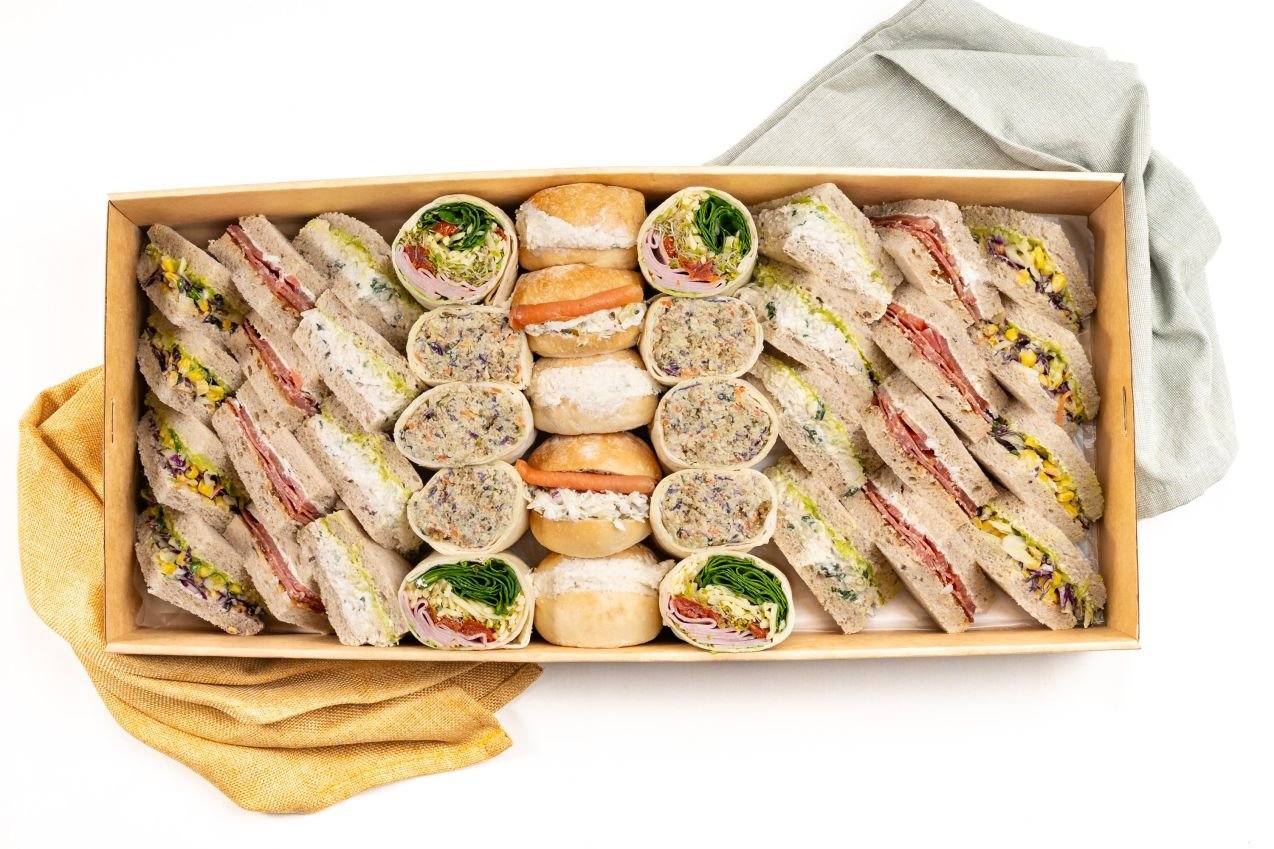 Gourmet Sandwiches, Wraps and Rolls Box / Feeds 10 - 12