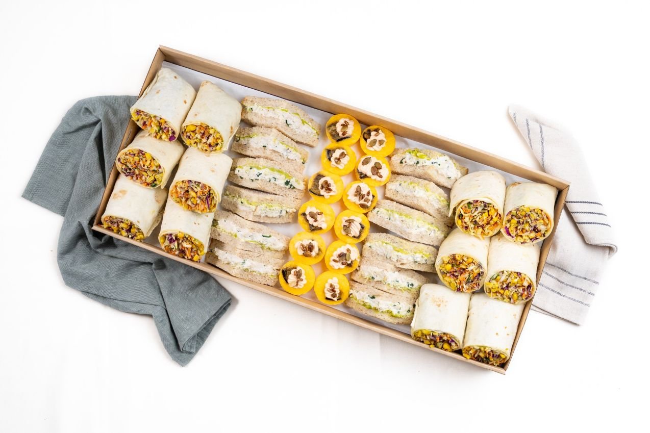Express Points, Wraps and Frittata Bites Box 1 / Feeds 8 - 10