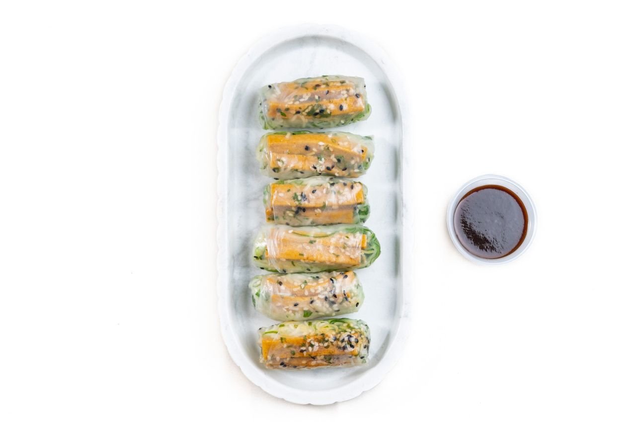 Mixed Selection of Rice Paper Rolls