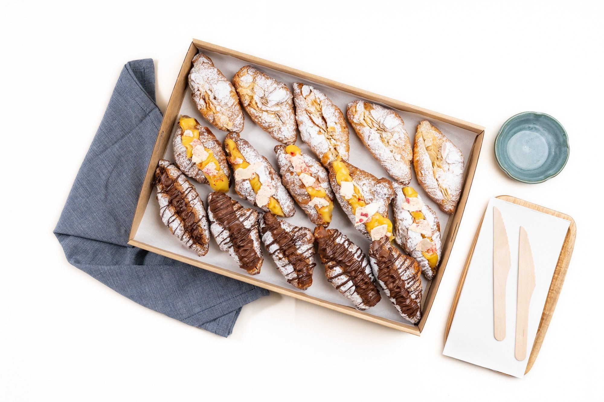 Filled Croissant Box / Feeds 12 - 15