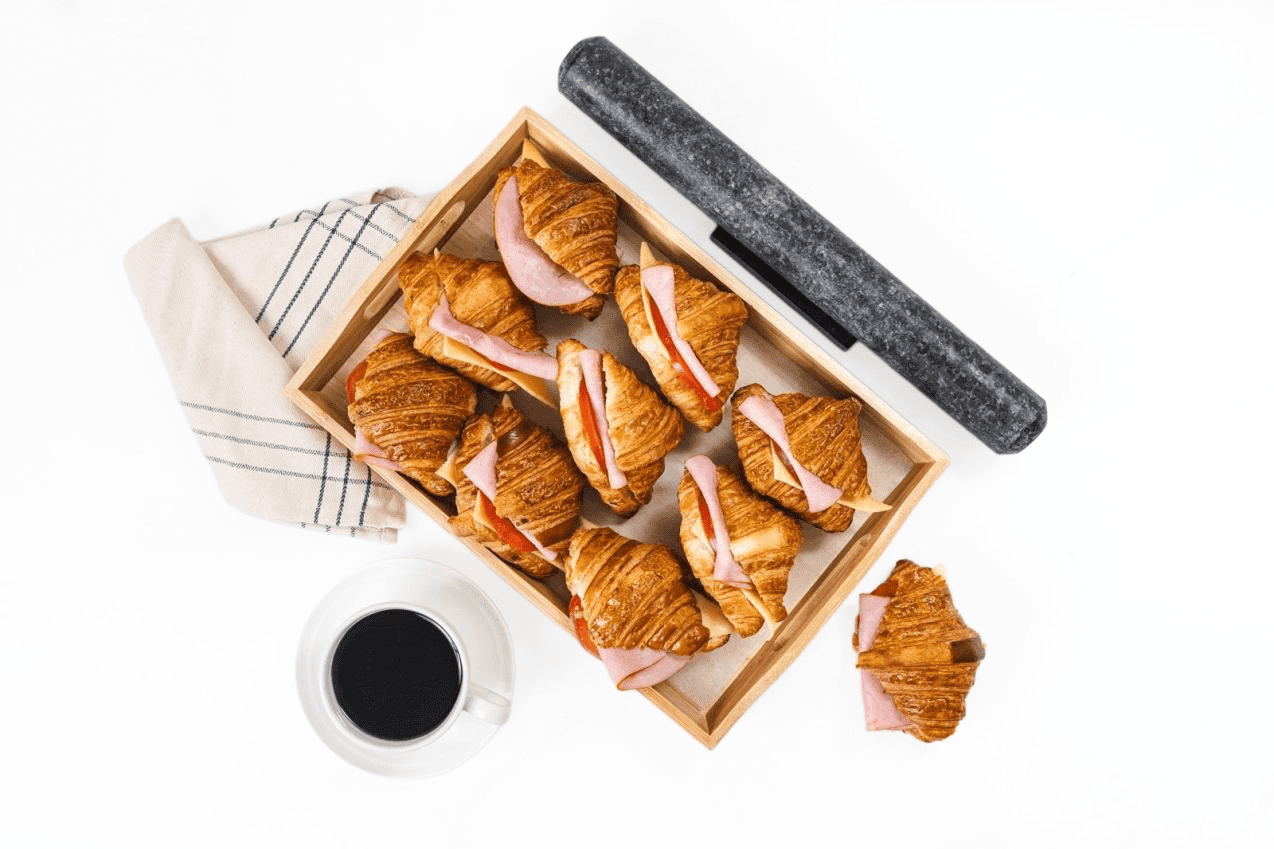 Ham, Cheese and Tomato Mini Croissant