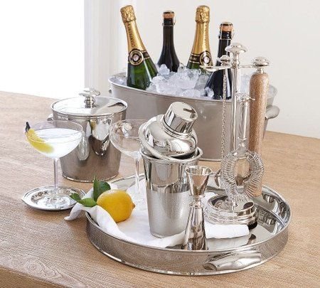 Bar Equipment - Drink Trays, Ice Tubes, Wine Display Buckets