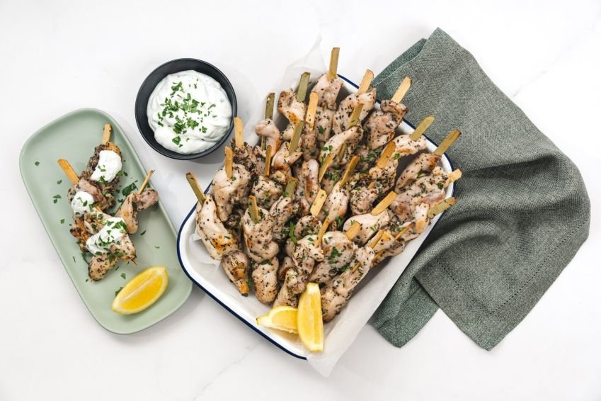Mediterranean Chicken Skewers
