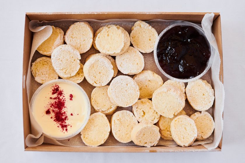 Classic Jam and Scones 