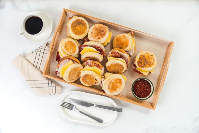Egg, Bacon, Cheese Breakfast Muffin