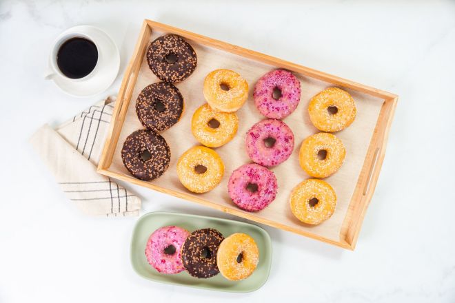 Assorted Glazed Donuts