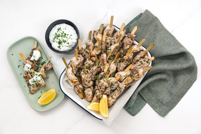 Mediterranean Chicken Skewers