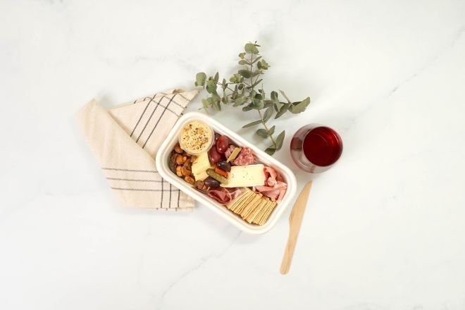 Individual Charcuterie Snack Box