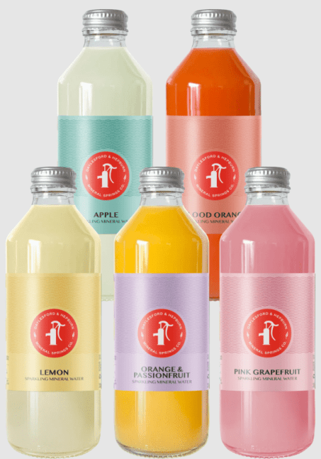 Water- Mixed Hepburn Flavored Sparkling Mineral Waters-300Ml