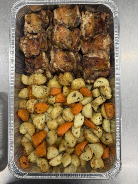 Chicken, Potatoes and Carrots