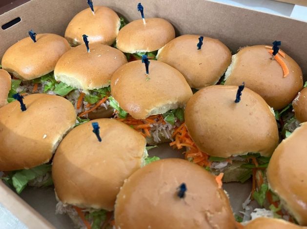 Mini Pulled Pork Burger From $75