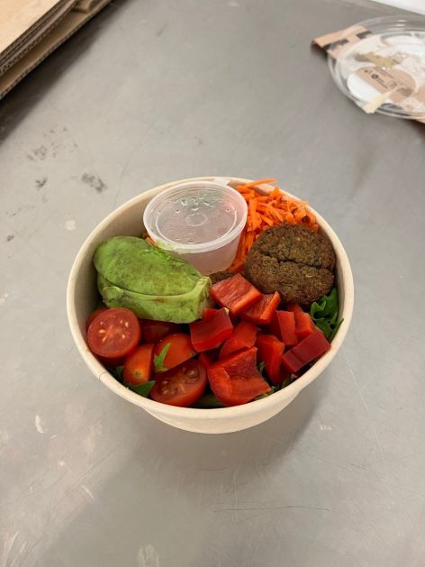 Individual Vegetarian Salad