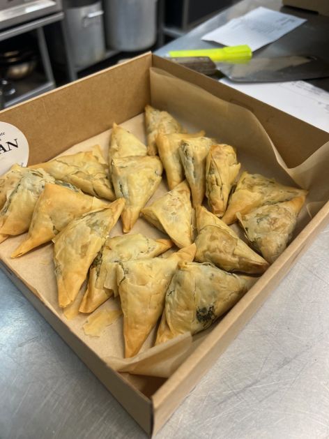 Vegan Spinach Pastry