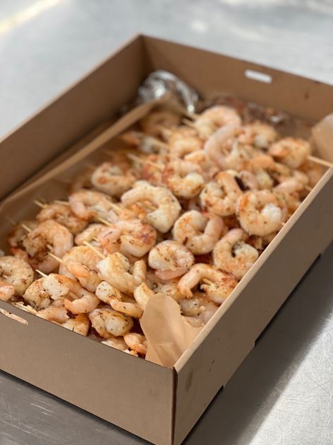 Prawn Shashlik From $4.20 (GF/DF)