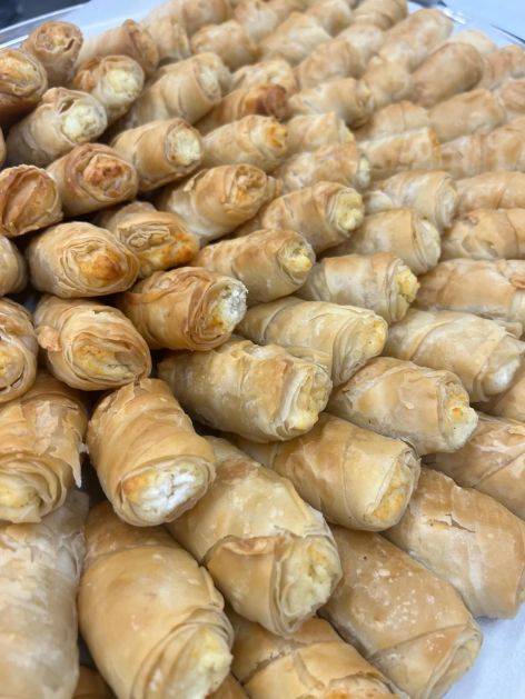 Cheese Filo Pastries