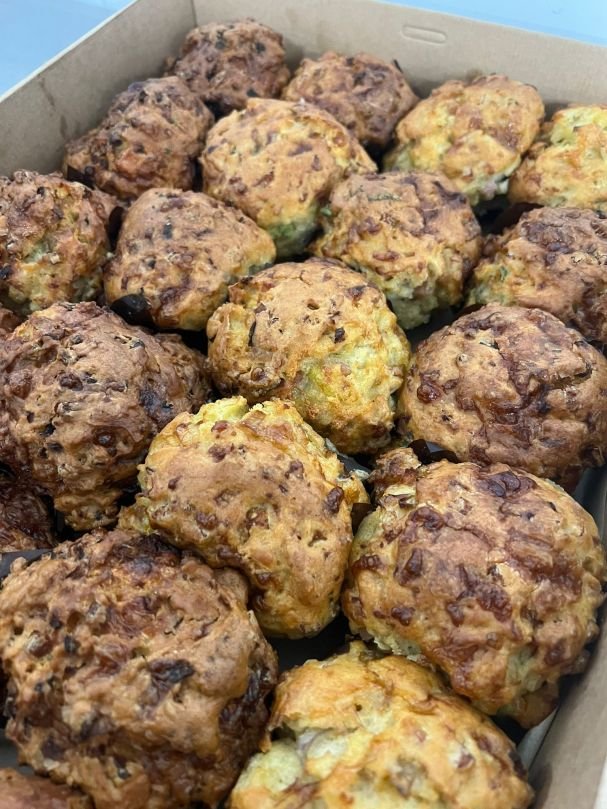 Savoury Muffin (Veggie or GF on request