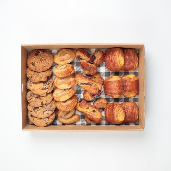 Mixed Mini French Pastry & Cookie Box
