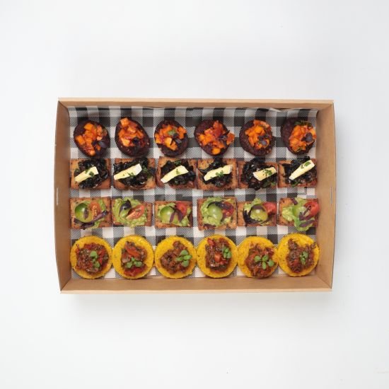Mixed Crostini & Vege Stack Box