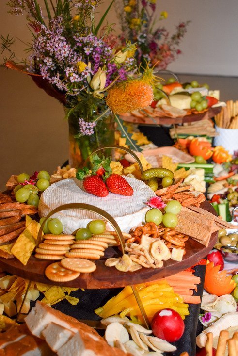 charcuterie style grazing boards platters and tables |... Grazing Table - Charcuterie Style