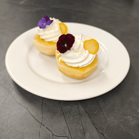 Lemon Curd and Lemon Myrtle Scones