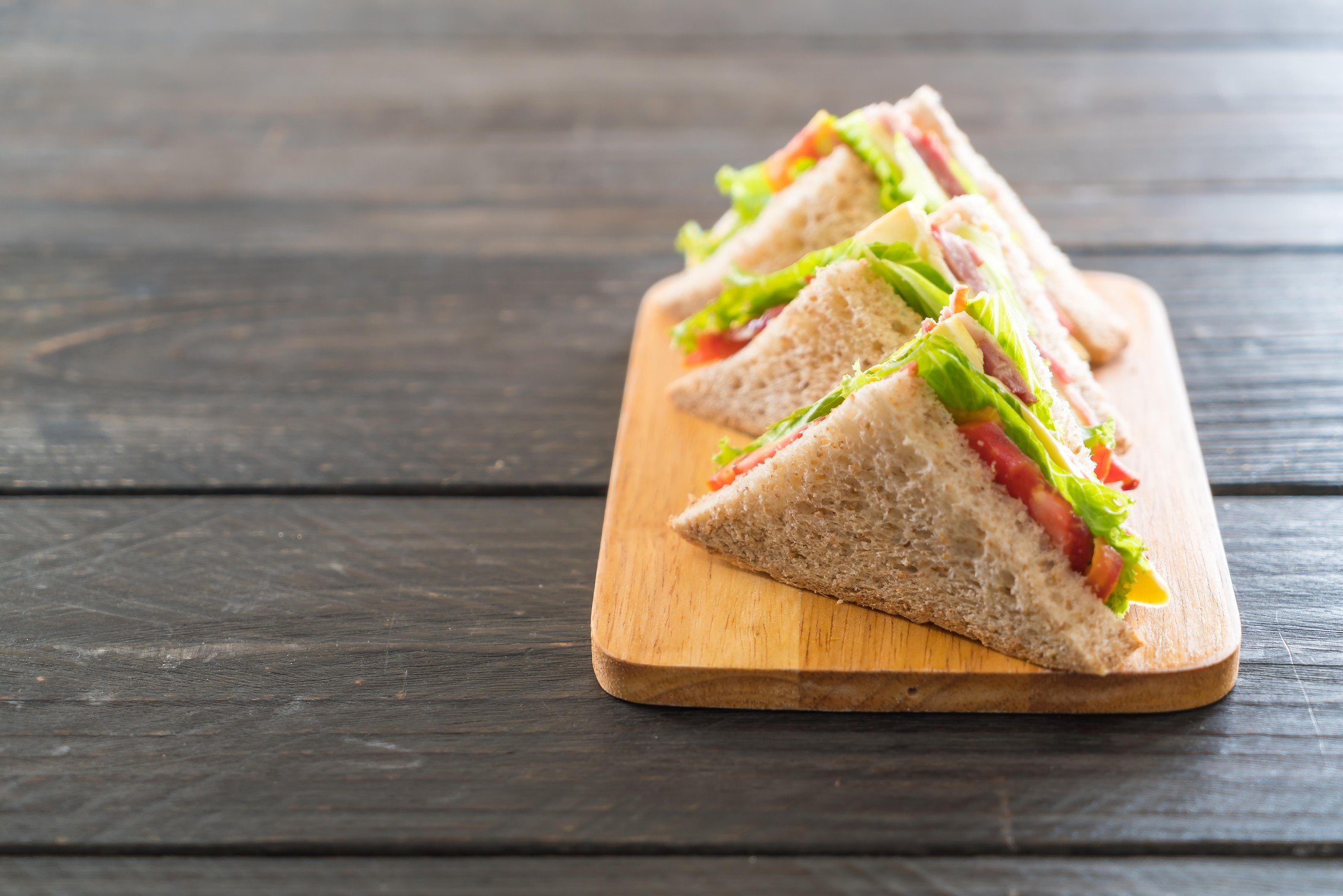Traditional Triangle Sandwiches
