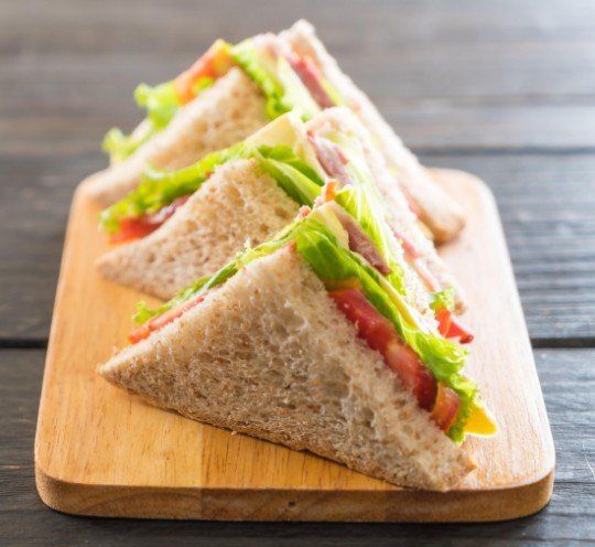 Traditional Triangle Sandwiches