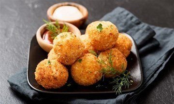 Pumpkin and Sage Risotto Balls (V)