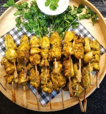 Chicken Tikka Skewers (GF)