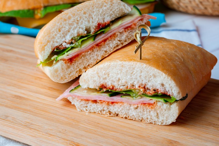 Mortadella Turkish Rolls