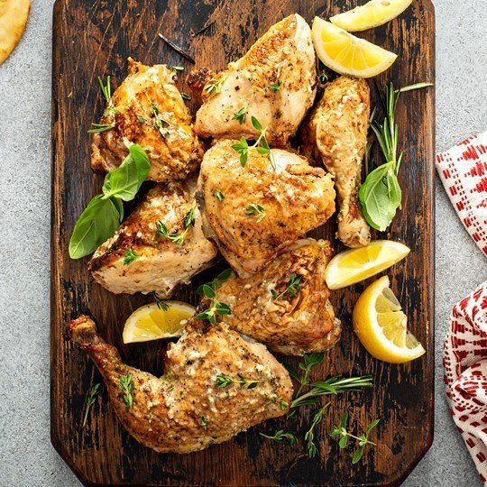 Cold Roast Chicken Platter Box