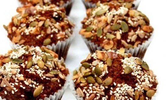 Carrot and Apple Muffins