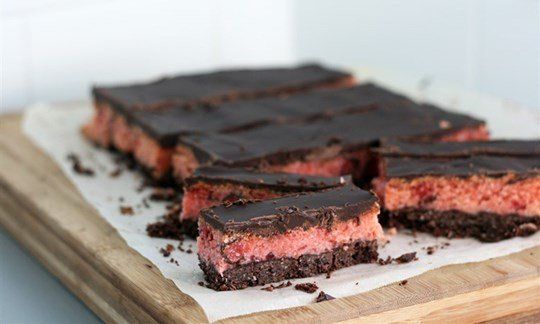 Cherry Ripe Hedgehog Slice