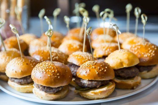 Kids sized cheeseburger sliders