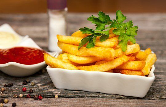 Kids Canape Package with fries