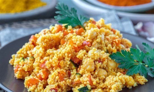 Moroccan Cous Cous Salad - Bowl (Serves 10 People)