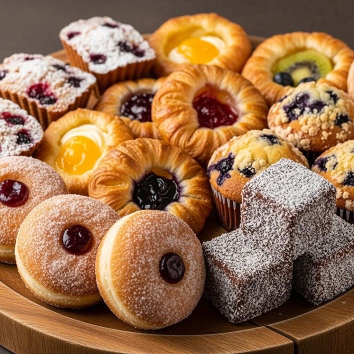 Mixed Morning Tea Platter Box