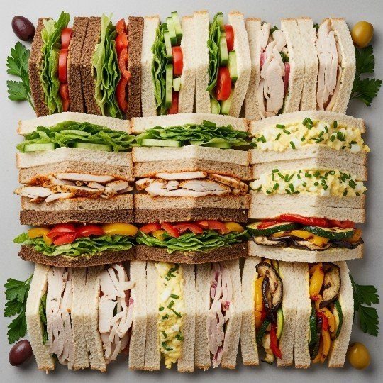 Sandwich Platter Box- No Beef or Pork